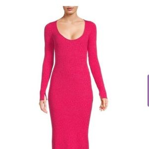 Ganni Ribbed Midi Sweater dress. Never worn and with tags still.